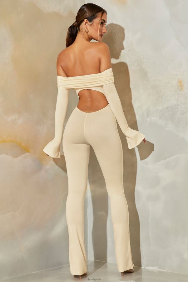 pierre Reeva - Combinaison à manches longues et dos nu Z0R8H855 Oh Polly