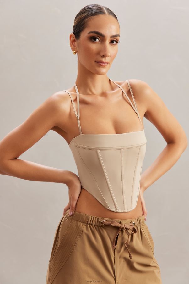 pierre top corset à encolure carrée cent Z0R8H609 Oh Polly