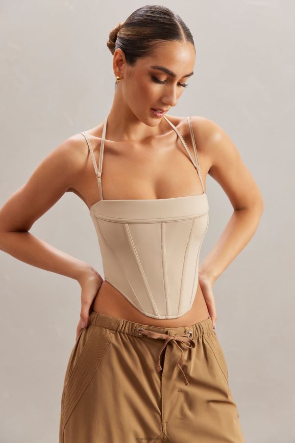 pierre top corset à encolure carrée cent Z0R8H609 Oh Polly