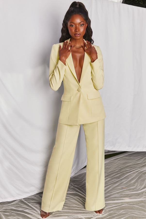 jaune pantalon large power house Z0R8H823 Oh Polly