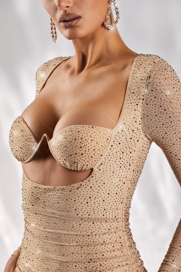 or mini-robe à manches longues et amour enchanteur Z0R8H450 Oh Polly