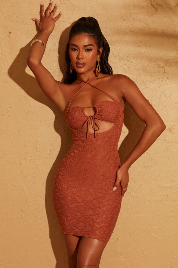 rouiller robe courte rayan double épaisseur Z0R8H191 Oh Polly