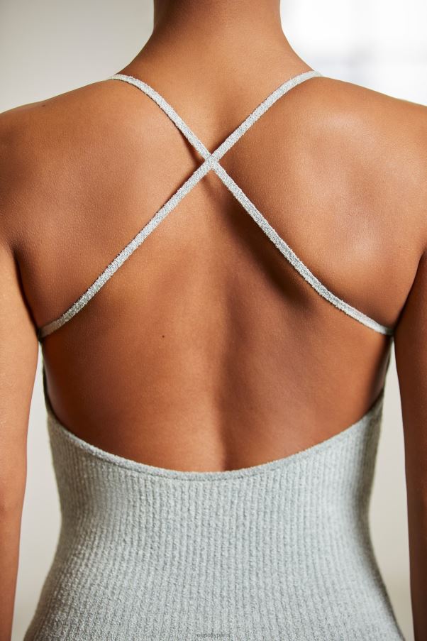 menthe robe longue stassie à dos nu Z0R8H101 Oh Polly